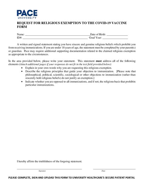- Other writings or sources upon which the <b>student</b> relied in forming <b>religious</b> beliefs that prohibit <b>immunization</b>. . Religious exemption vaccination letter example for college students
